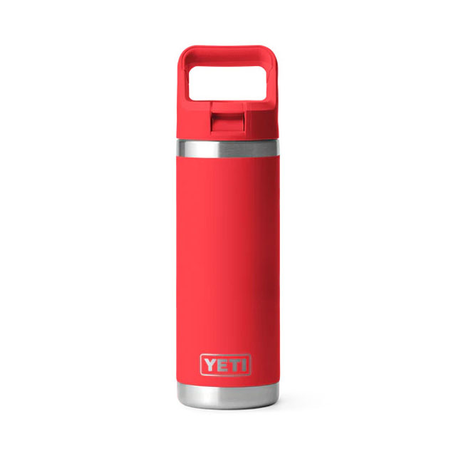 YETI Rambler® 18oz (530ml) Insulated Water Bottle with Colour-Matched Straw